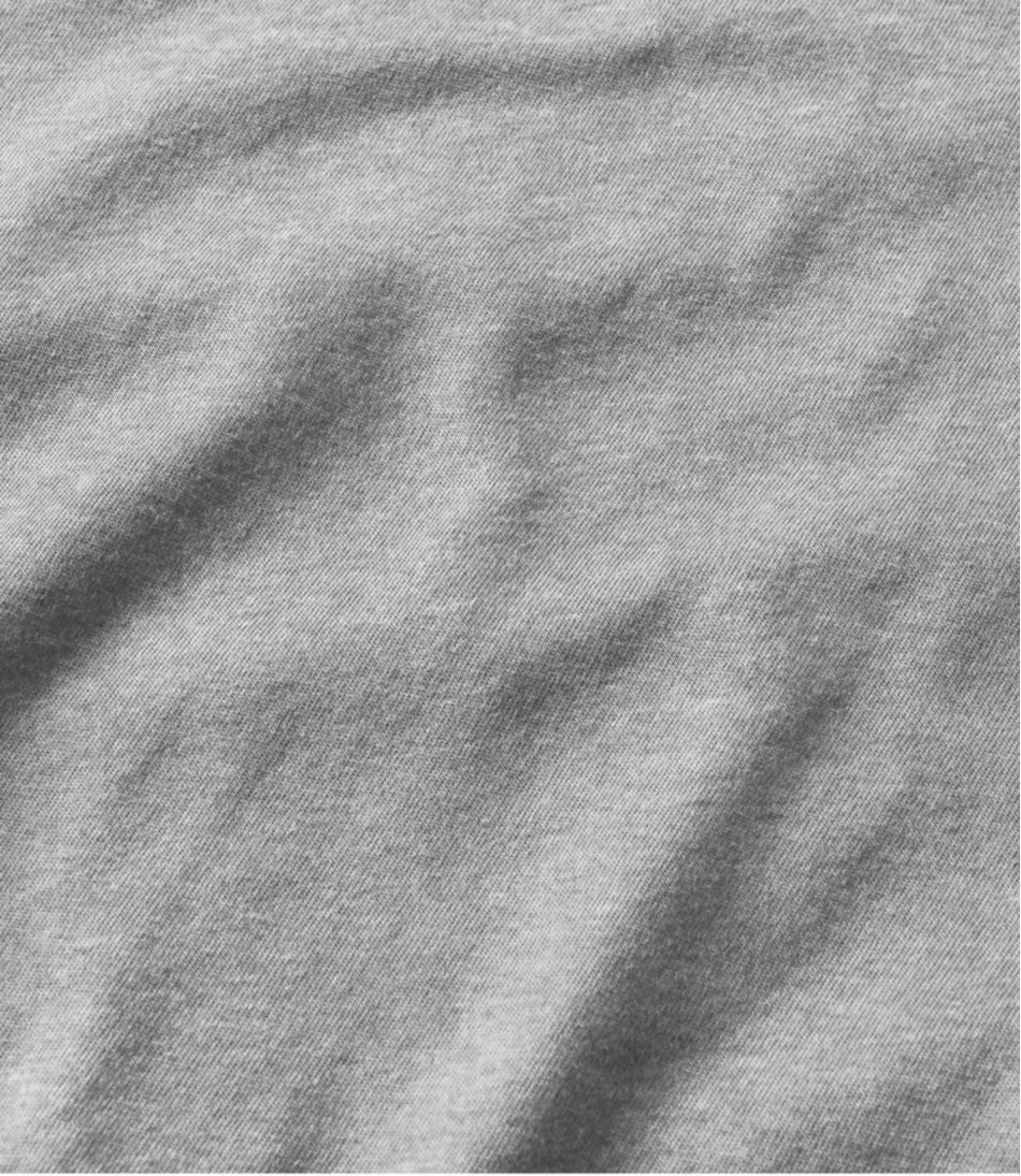 L.L.BeanMen's Carefree Unshrinkable Tee, Traditional Fit, Long-Sleeve Henley