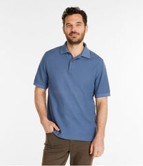 L.L.BeanMen's Premium Double L® Polo Banded, Short-Sleeve Without Pocket
