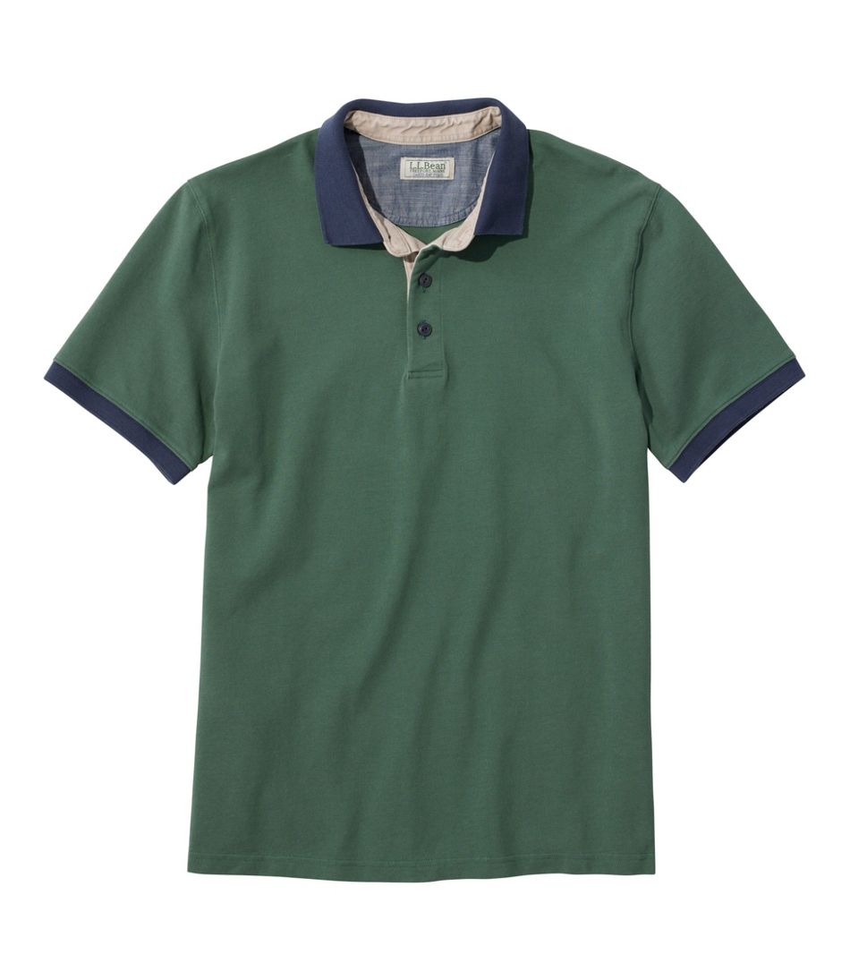 L.L.BeanMen's Casco Bay Rugged Polo, Short-Sleeve