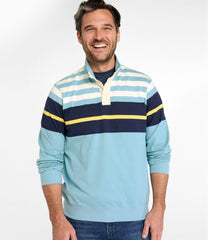 L.L.BeanMen's Bean's Vintage Soft Rugby, Mockneck, Chest Stripe