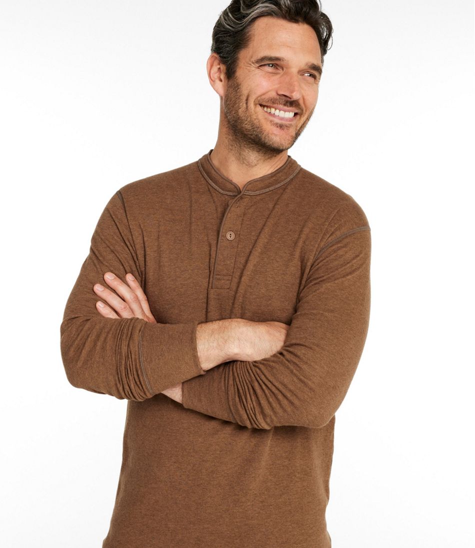 L.L.BeanMen's Two-Layer River Driver's Shirt®, Traditional Fit Henley
