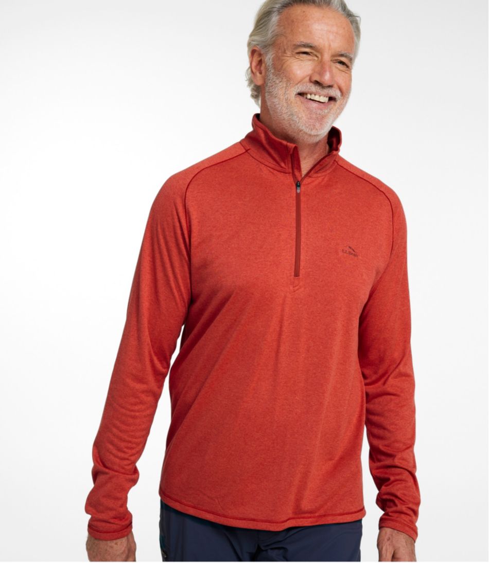 L.L.BeanMen's Bean's Access Trail Tee, Quarter-Zip