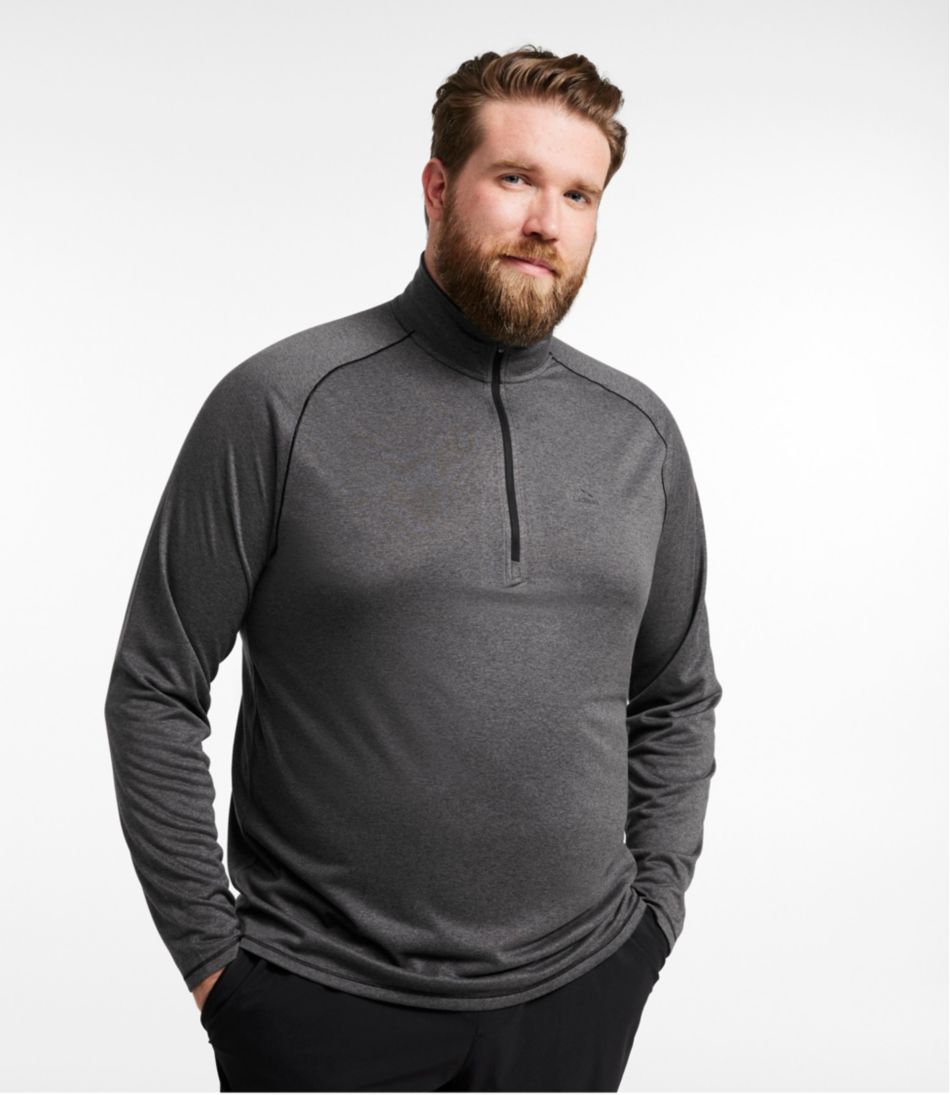 L.L.BeanMen's Bean's Access Trail Tee, Quarter-Zip