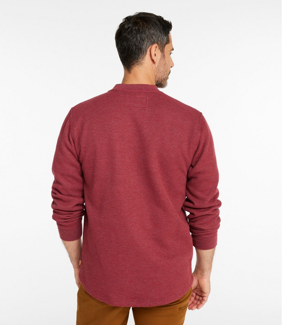 L.L.BeanMen's Katahdin Iron Works® Bonded Waffle Fleece Henley
