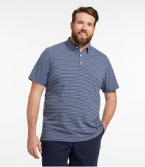 L.L.BeanMen's Comfort Stretch Performance® Pima Polo, Short-Sleeve, Stripe