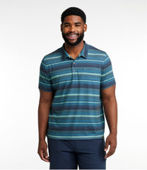 L.L.BeanMen's Everyday SunSmart® Polo 2.0, Short-Sleeve Stripe