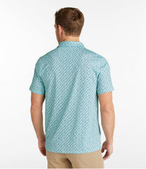 L.L.BeanMen's Comfort Stretch Performance® Party Polo, Slightly Fitted, Short-Sleeve, Print