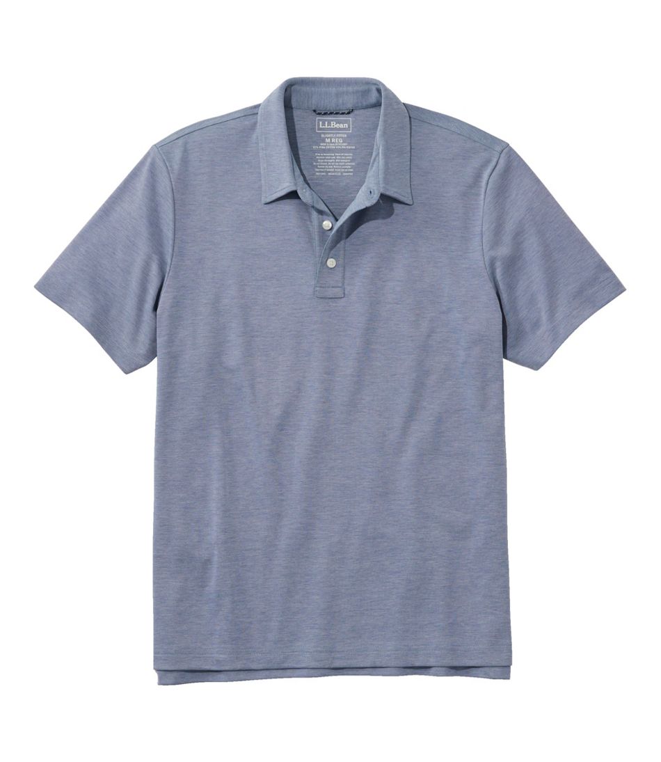L.L.BeanMen's Comfort Stretch Performance® Polo, Short-Sleeve, Slightly Fitted