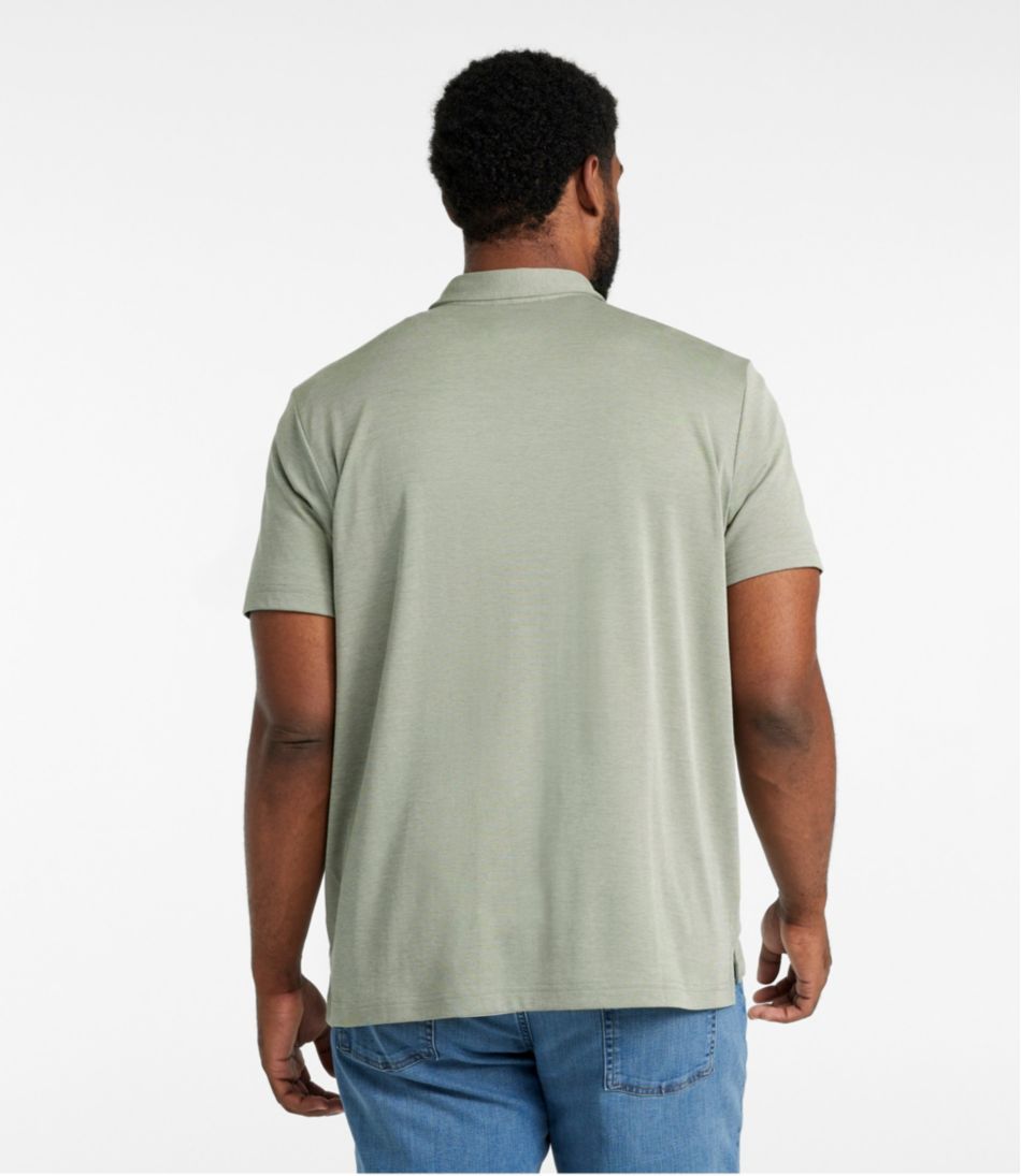 L.L.BeanMen's Comfort Stretch Performance® Polo, Short-Sleeve, Slightly Fitted