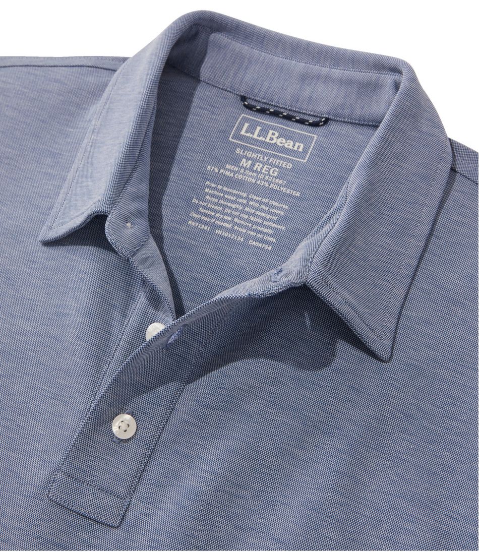 L.L.BeanMen's Comfort Stretch Performance® Polo, Short-Sleeve, Slightly Fitted