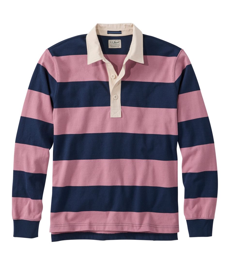L.L.BeanMen's Bean's Vintage Soft Rugby, Stripe