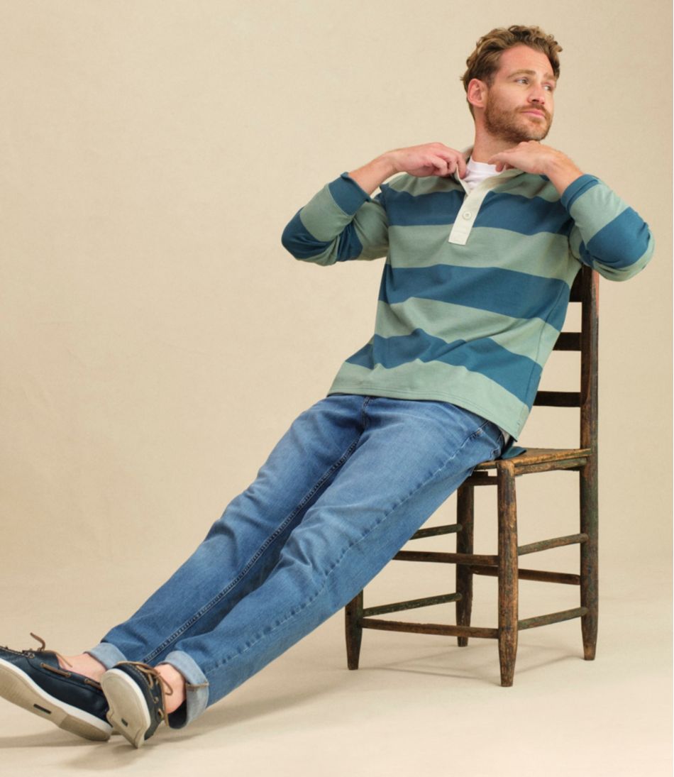 L.L.BeanMen's Bean's Vintage Soft Rugby, Stripe