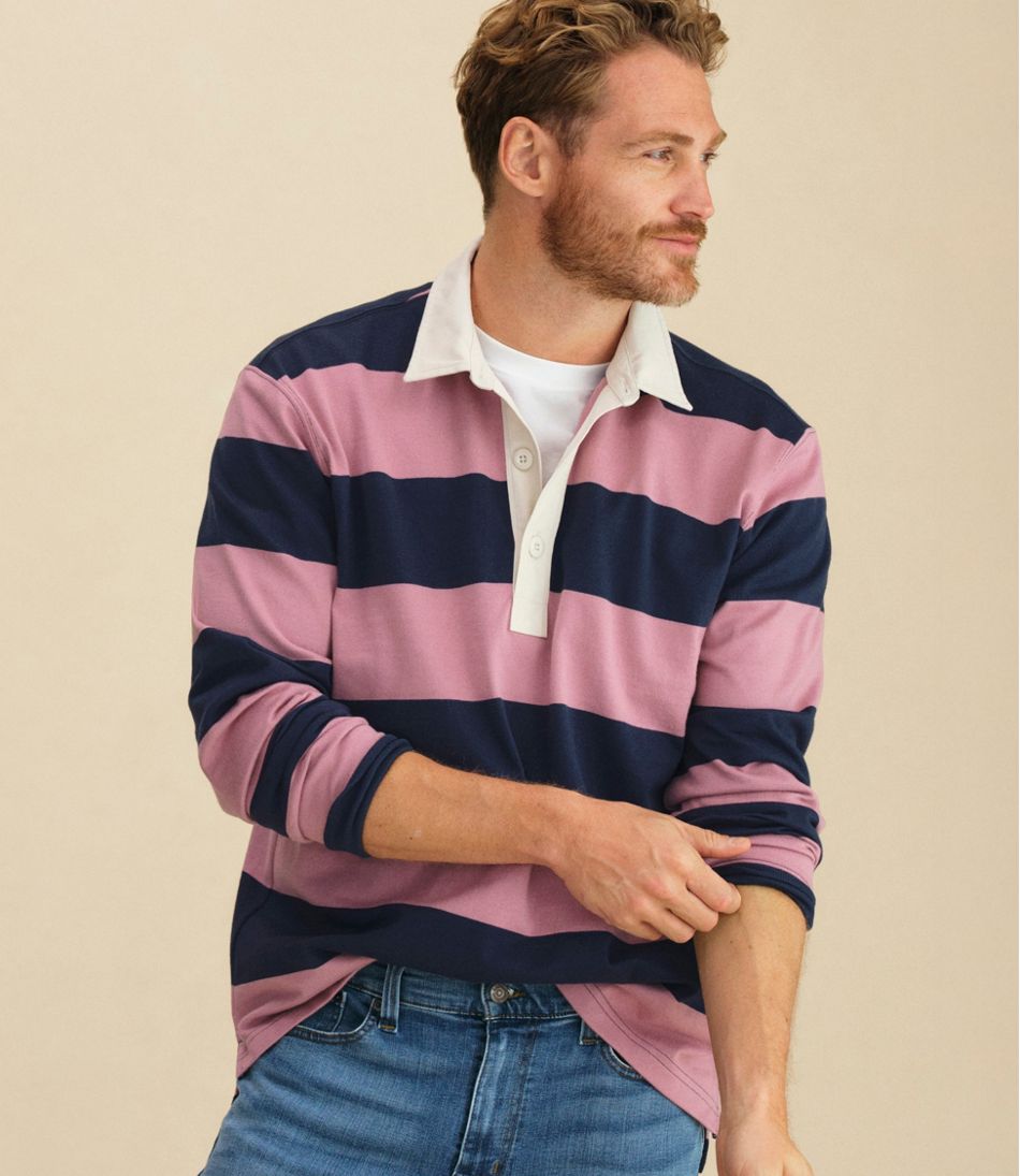 L.L.BeanMen's Bean's Vintage Soft Rugby, Stripe