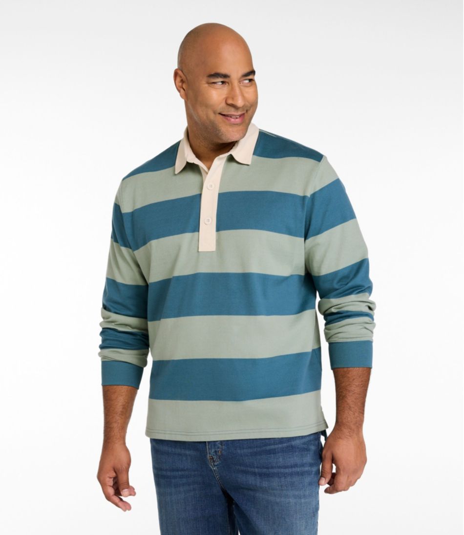 L.L.BeanMen's Bean's Vintage Soft Rugby, Stripe