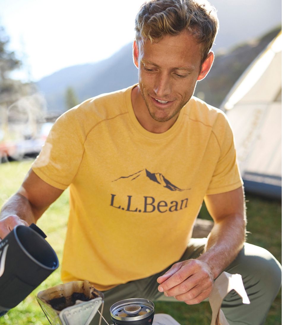 L.L.BeanMen's Bean's Access Trail Tee, Graphic