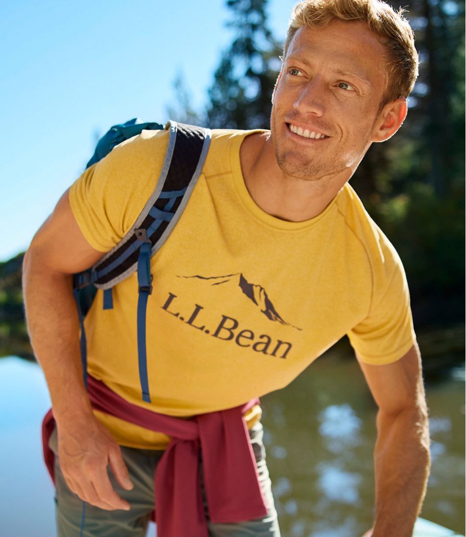 L.L.BeanMen's Bean's Access Trail Tee, Graphic