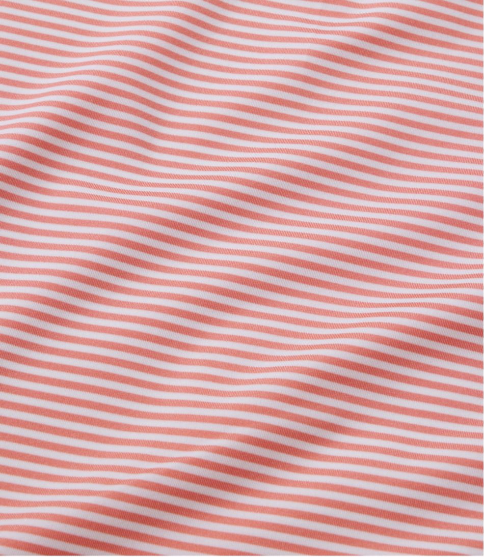 L.L.BeanMen's Comfort Stretch Performance® Party Polo, Slightly Fitted, Short-Sleeve, Stripe