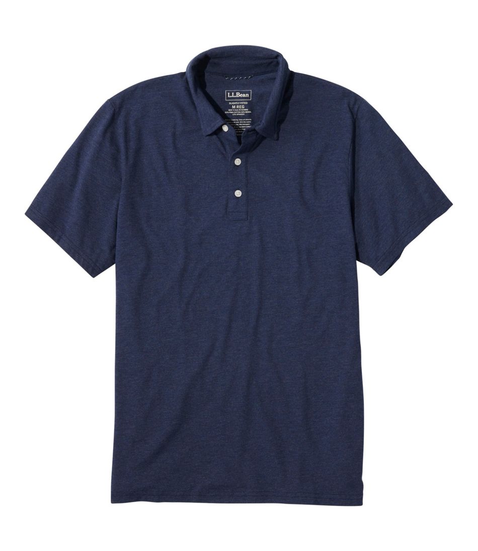 L.L.BeanMen's Comfort Stretch Performance® Pima Polo, Short-Sleeve