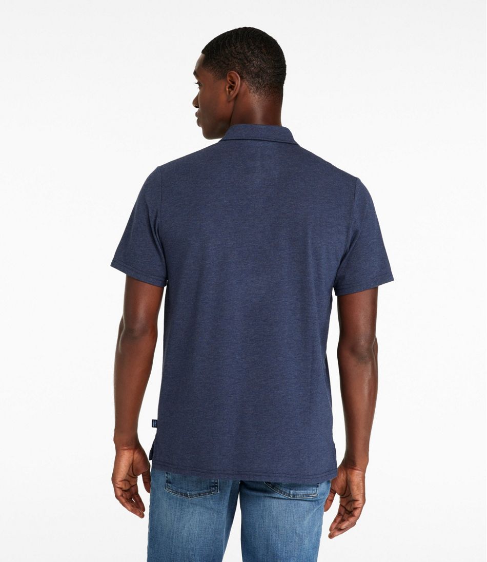 L.L.BeanMen's Comfort Stretch Performance® Pima Polo, Short-Sleeve
