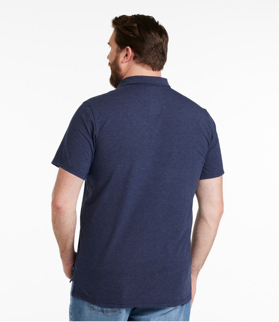 L.L.BeanMen's Comfort Stretch Performance® Pima Polo, Short-Sleeve