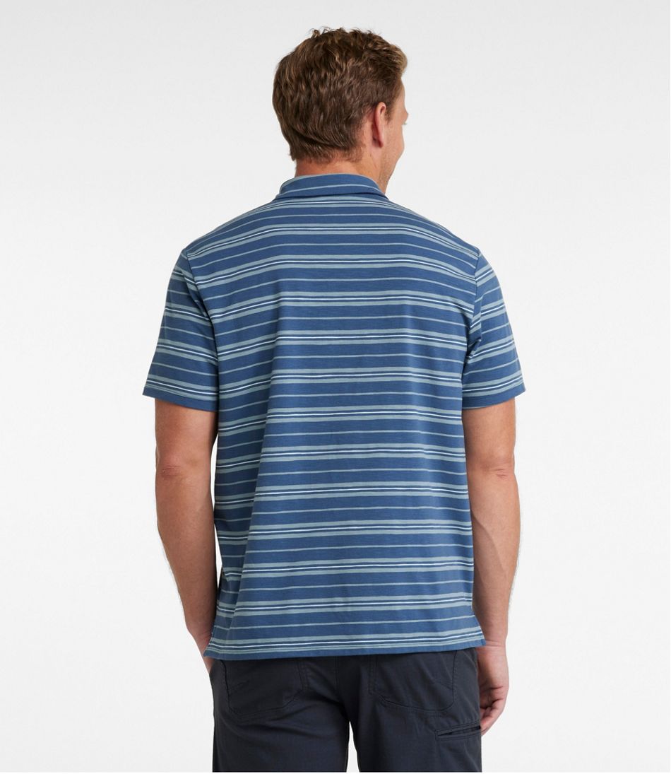 L.L.BeanMen's Lakewashed Performance Polo, Short-Sleeve, Stripe