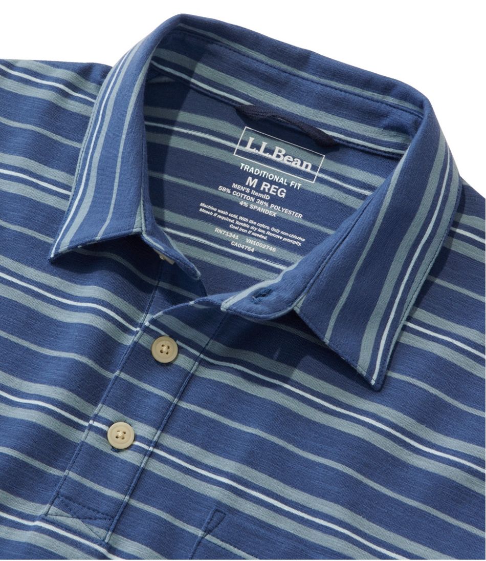 L.L.BeanMen's Lakewashed Performance Polo, Short-Sleeve, Stripe