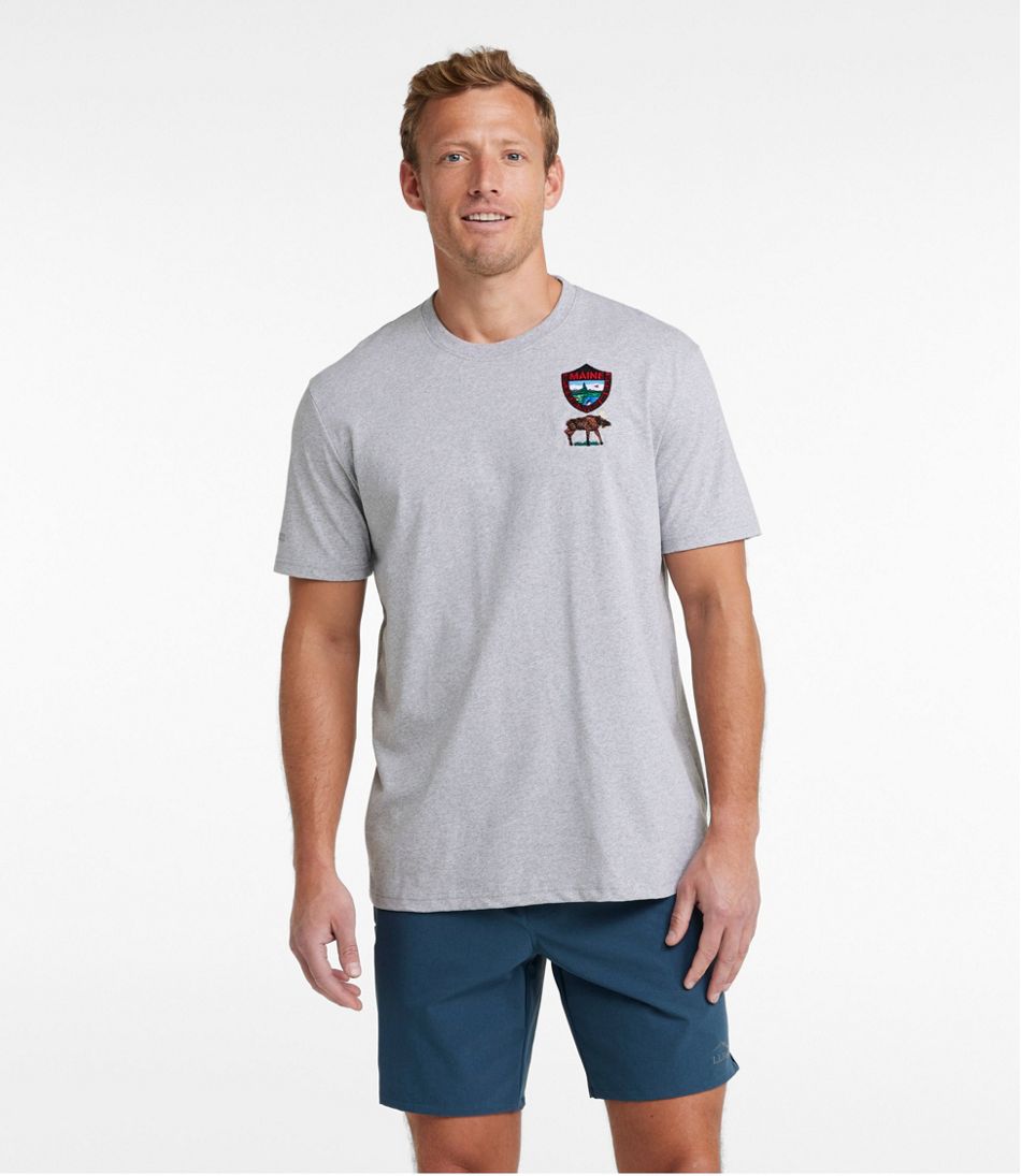 L.L.BeanMen's Maine Inland Fisheries and Wildlife Tee, Moose