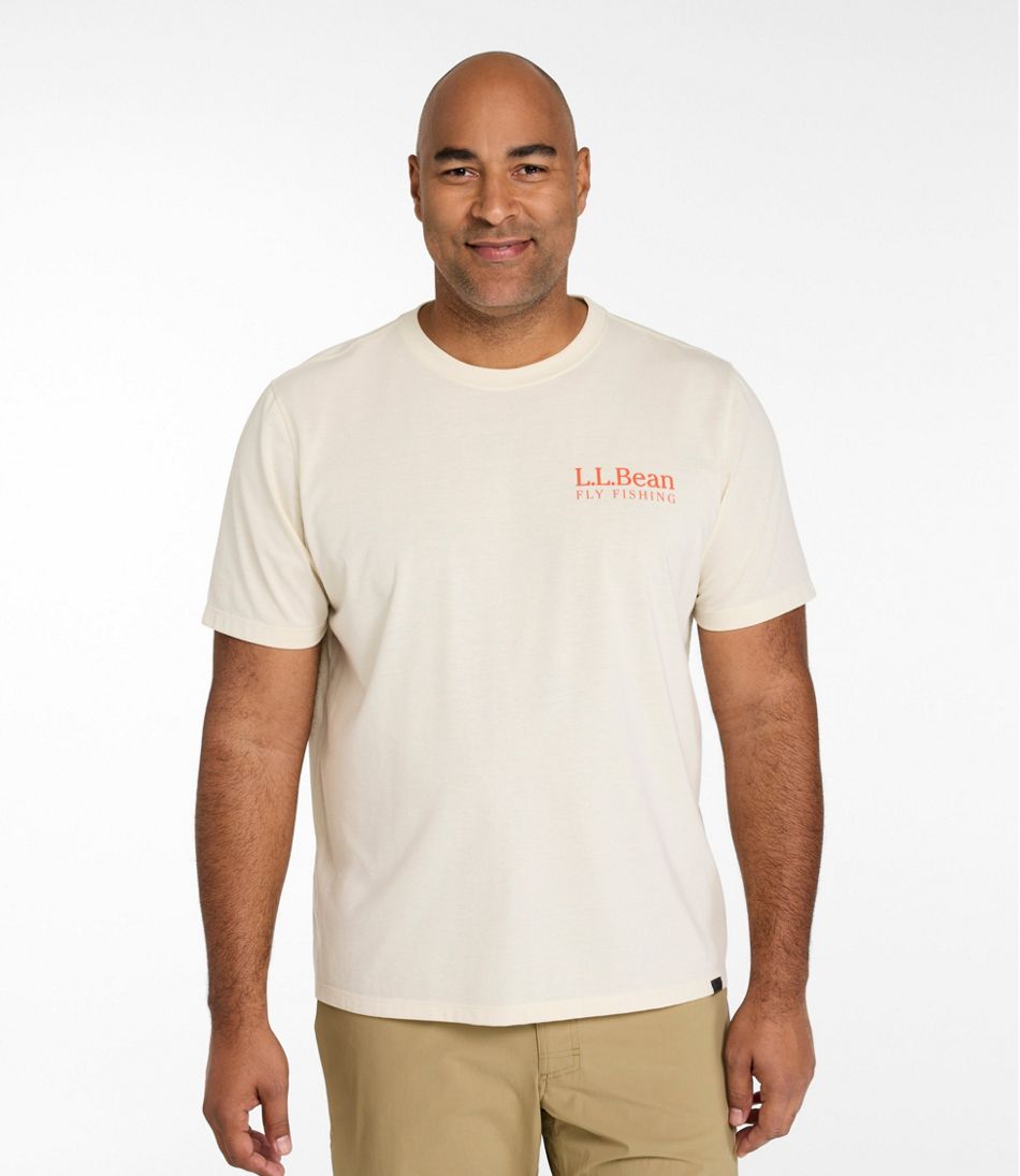L.L.BeanMen's Technical Fishing Graphic Tees, Short-Sleeve
