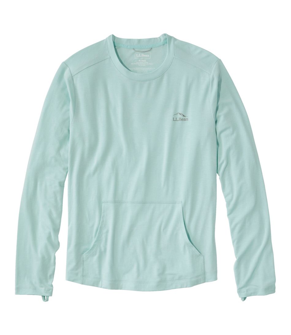 L.L.BeanMen's Tropicwear Comfort Crew, Long-Sleeve