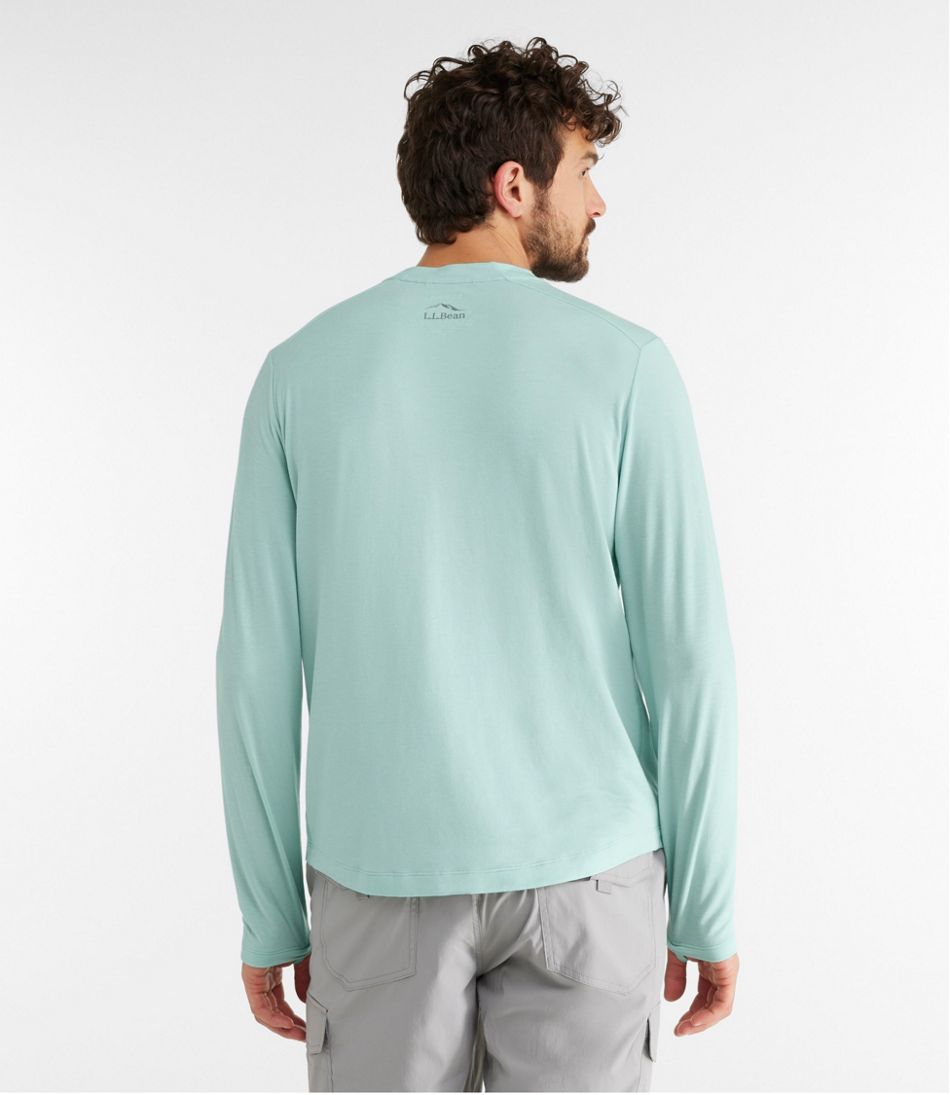L.L.BeanMen's Tropicwear Comfort Crew, Long-Sleeve
