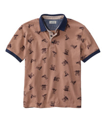 L.L.BeanMen's Casco Bay Rugged Polo, Short-Sleeve, Print