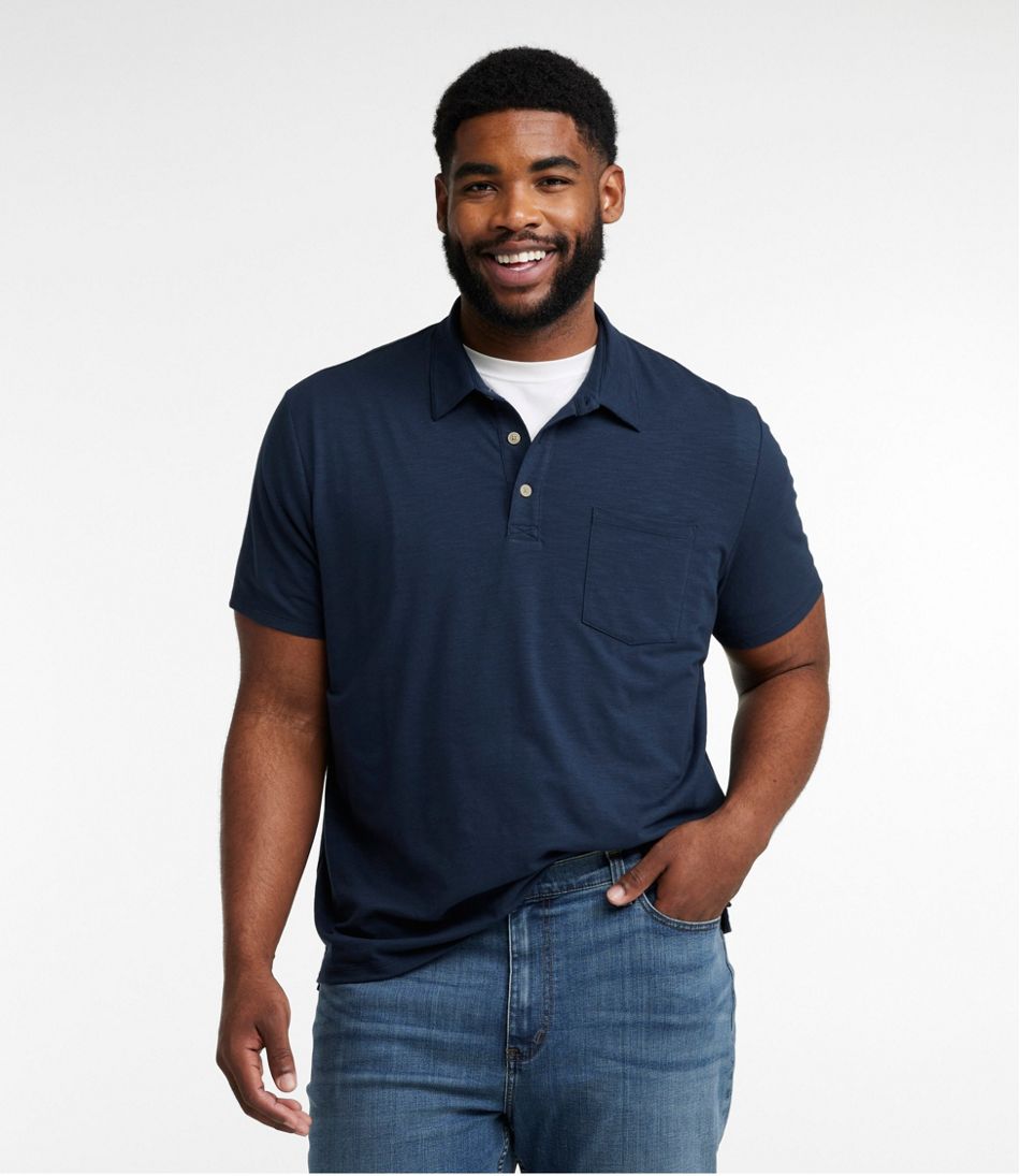 L.L.BeanMen's Lakewashed Performance Polo, Short-Sleeve