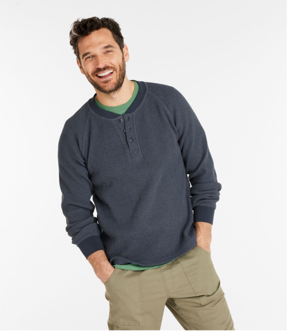 L.L.BeanMen's Signature Waffle Henley