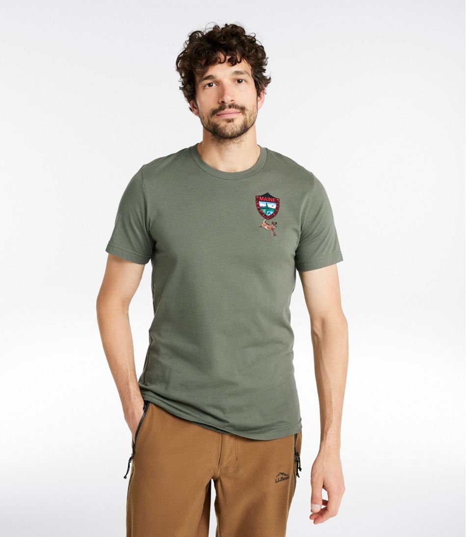 L.L.BeanMen's Maine Inland Fisheries and Wildlife Tee, White-Tailed Deer