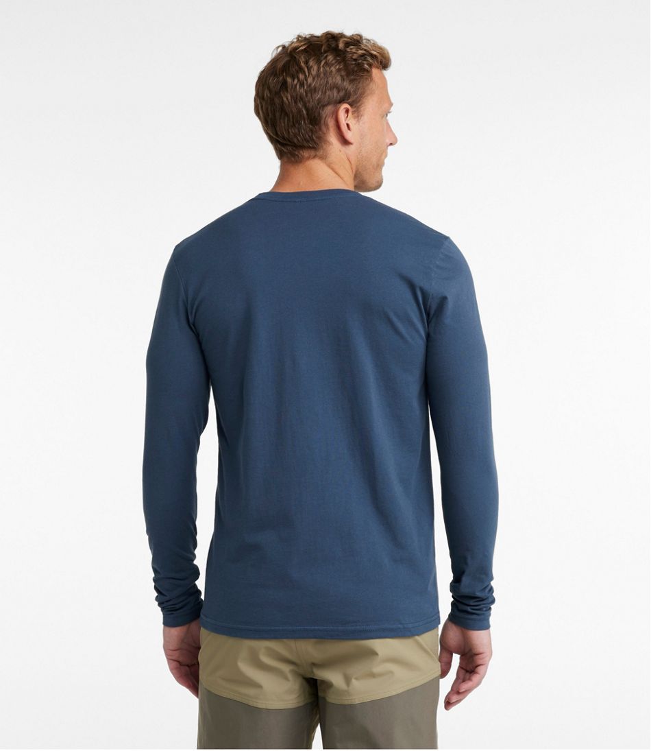L.L.BeanMen's MIF&W Tee, Long-Sleeve Brook Trout