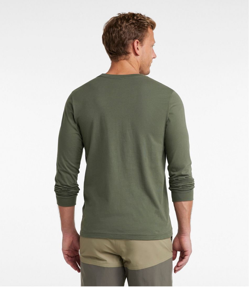 L.L.BeanMen's MIF&W Tee, Long-Sleeve White-Tailed Deer