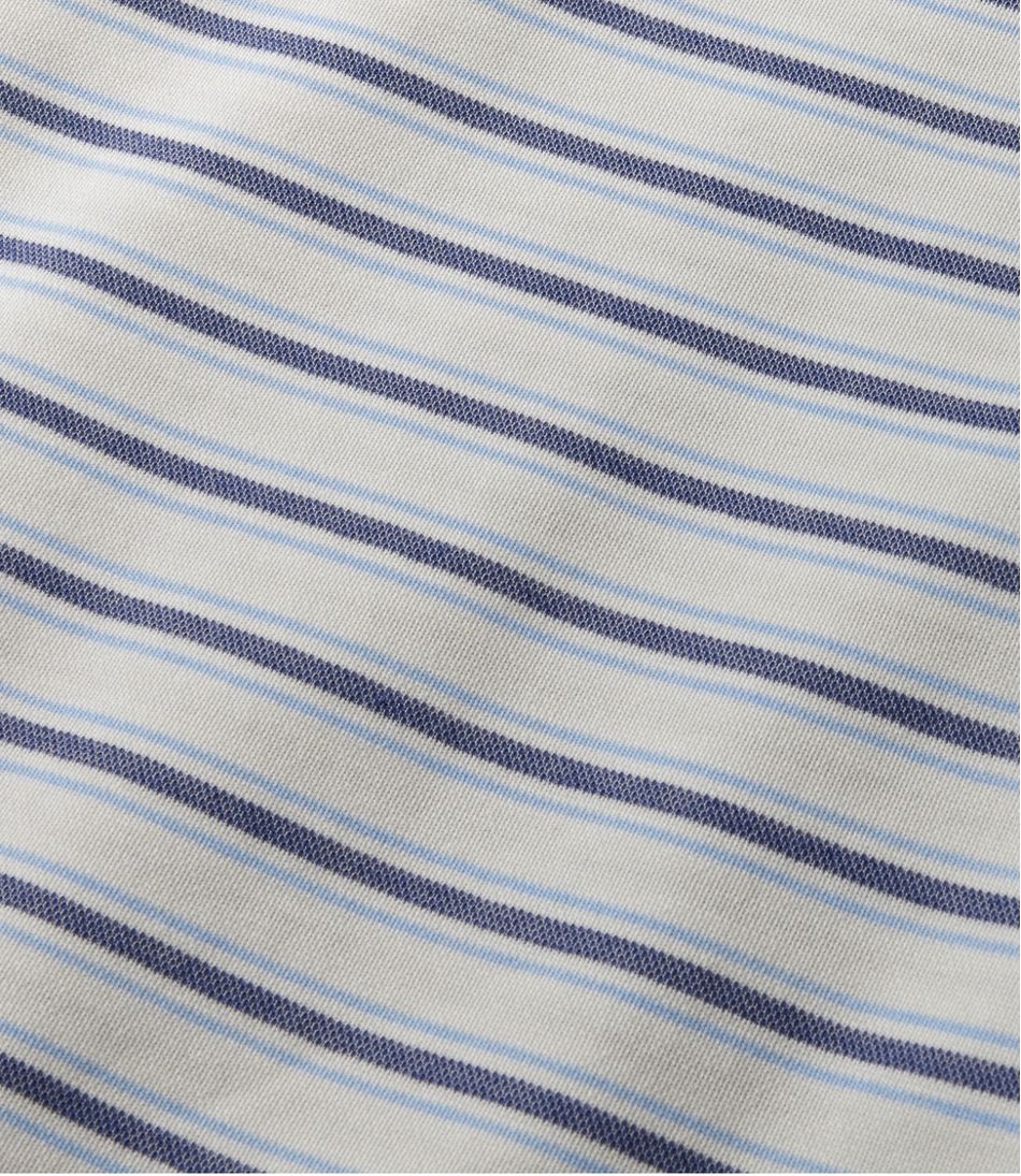 L.L.BeanMen's Comfort Stretch Performance® Polo, Long-Sleeve, Stripe