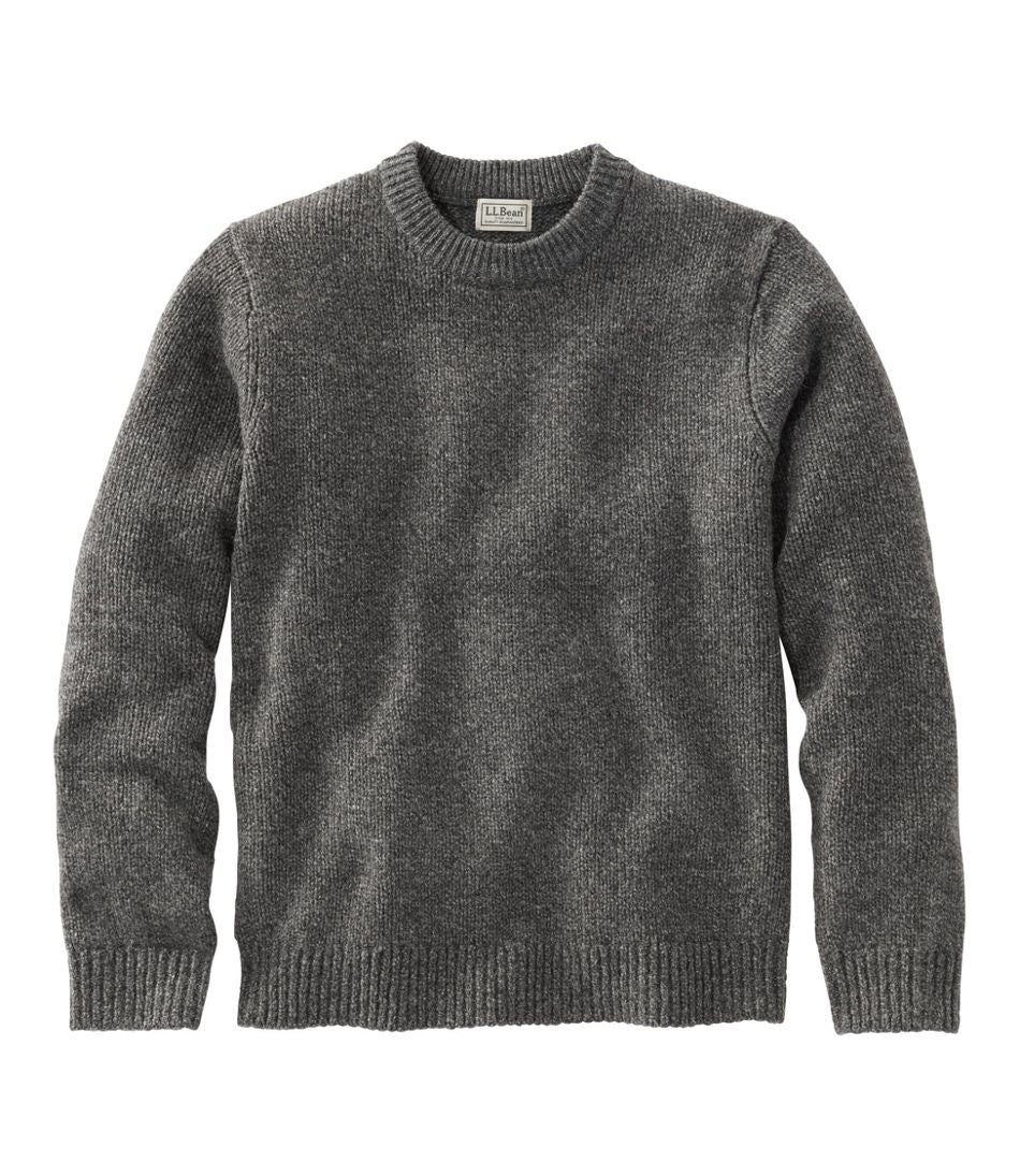 L.L.BeanMen's Bean's Classic Ragg Wool Sweater, Crewneck