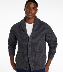 L.L.BeanMen's Classic Ragg Wool Sweater, Cardigan