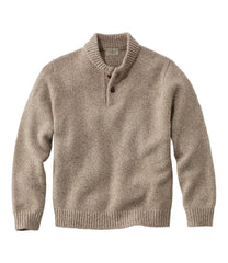 L.L.BeanMen's Classic Ragg Wool Sweater, Henley