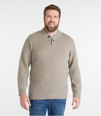 L.L.BeanMen's Classic Ragg Wool Sweater, Henley