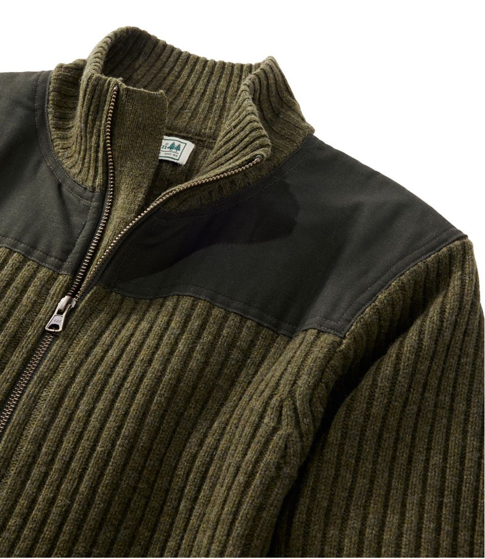 L.L.BeanMen's Commando Sweater, Full-Zip