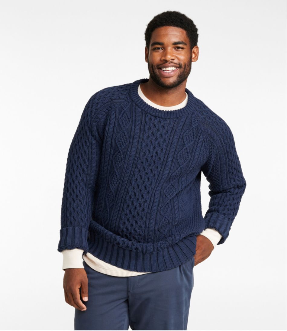 L.L.BeanMen's Signature Cotton Fisherman Sweater