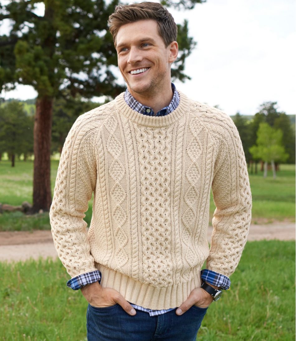L.L.BeanMen's Signature Cotton Fisherman Sweater