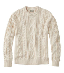 L.L.BeanMen's Bean's Heritage Soft Cotton Fisherman Sweater, Crewneck