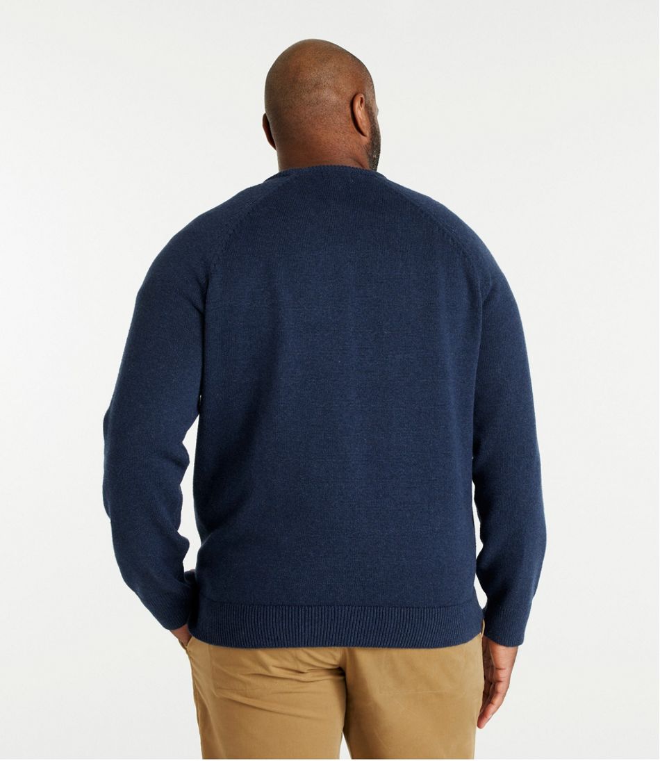 L.L.BeanMen's Wicked Soft Cotton/Cashmere Sweater, Crewneck