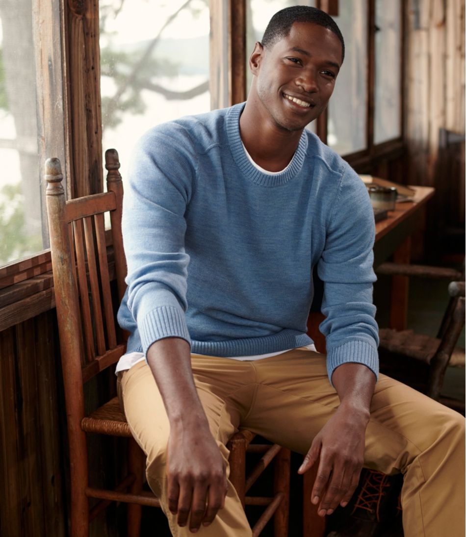 L.L.BeanMen's Essential Merino Sweater, Crewneck