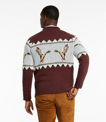 L.L.BeanMen's Signature Organic Cotton Rollneck Sweater, Fair Isle
