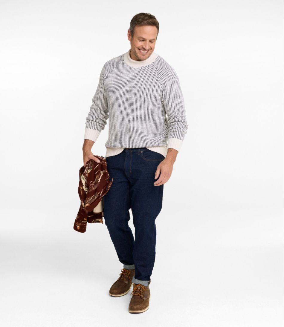 L.L.BeanMen's Signature Organic Cotton Rollneck Sweater, Fair Isle