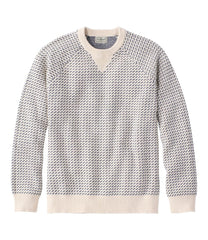 L.L.BeanMen's Wicked Soft Cotton/Cashmere Sweater, Crewneck, Pattern